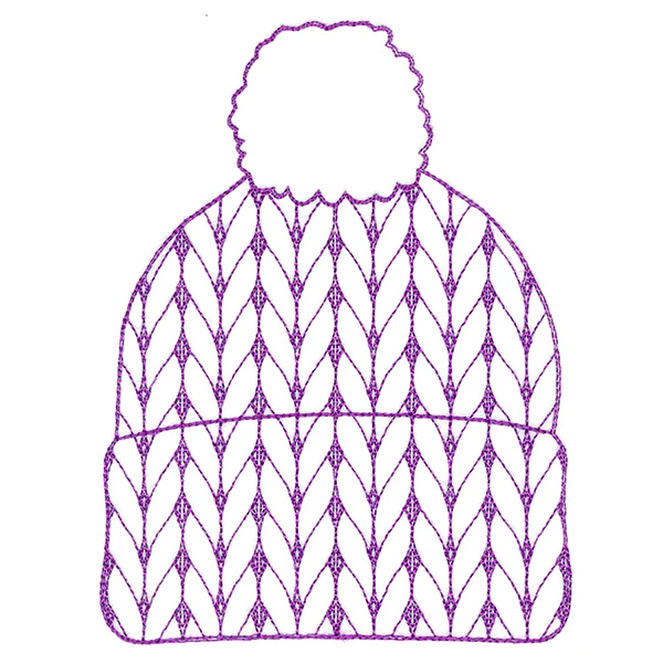Classic Knitting Pattern Hat - Image 3