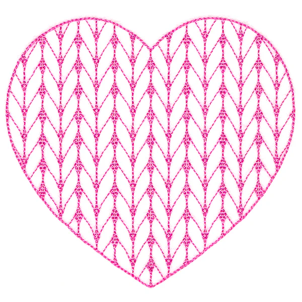 Classic Knitting Pattern Heart - Image 4