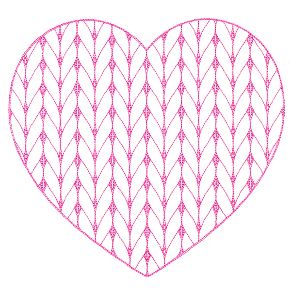 Classic Knitting Pattern Heart - Image 6