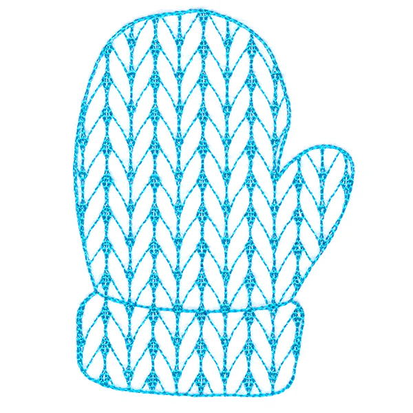 Classic Knitting Pattern Mitten - Image 5