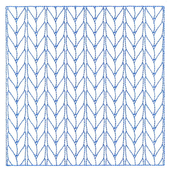 Classic Knitting Square (Double Run) - Image 4