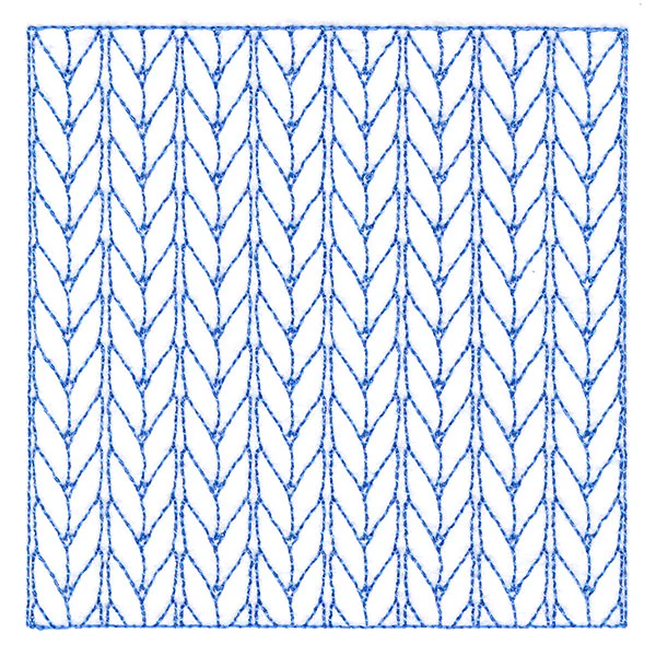 Classic Knitting Square (Double Run) - Image 5