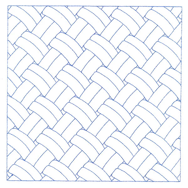 Classic Weaving Square (Double Run)
