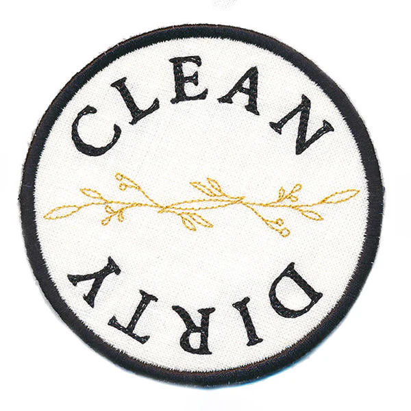 Clean or Dirty Dishes Magnet (In-the-Hoop) - Image 2