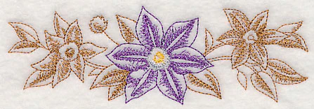 Clematis Border (Toile) - Image 4
