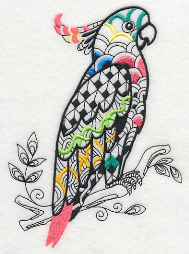 Cockatoo (Blackwork) - Image 3
