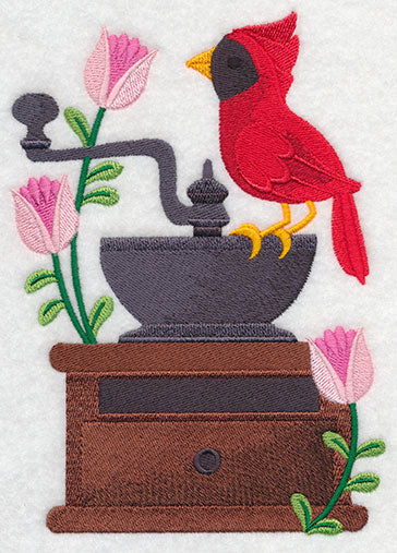 Coffee Grinder with Bird - Image 2