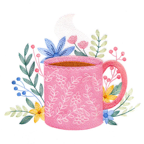 Coffee Time and Blooms - Image 11