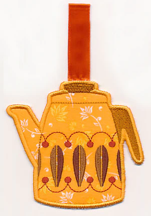 Coffee Time Towel Topper (In-the-Hoop) - Image 2