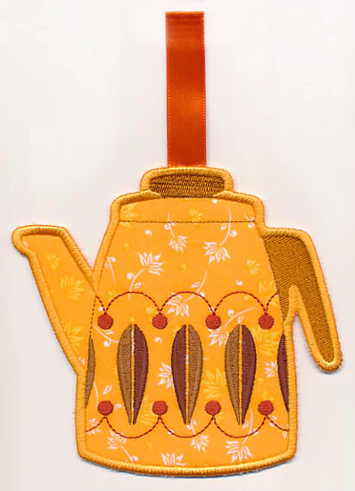 Coffee Time Towel Topper (In-the-Hoop) - Image 3