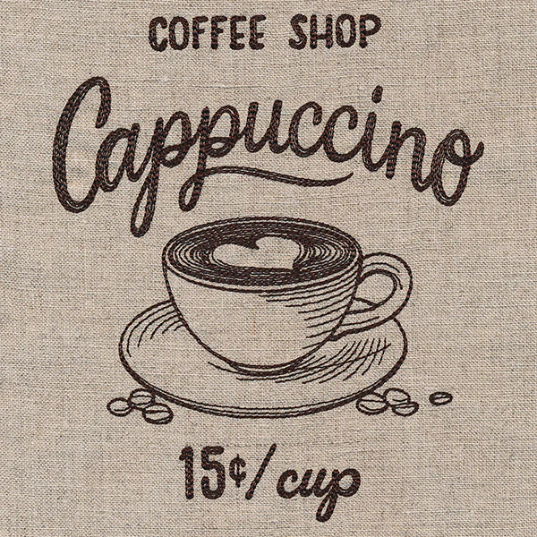 Coffeehouse Sign - Cappuccino - Image 3
