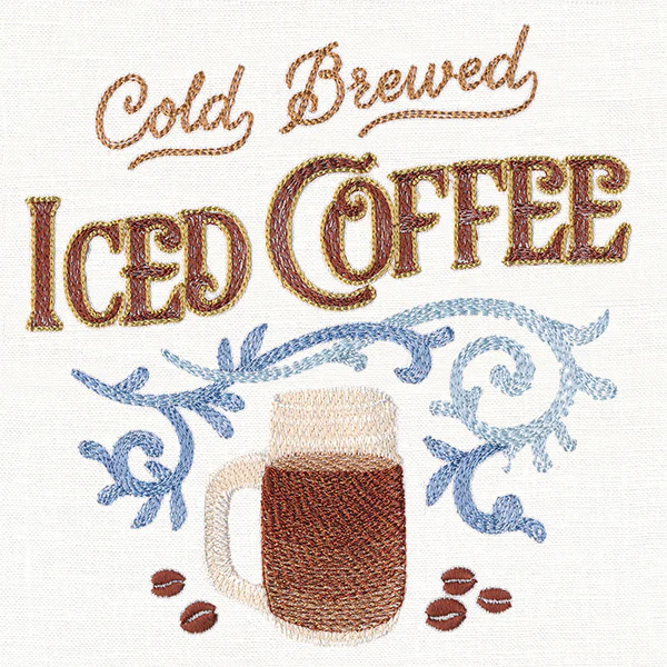 Cold Brewed Iced Coffee Market Sign - Image 3