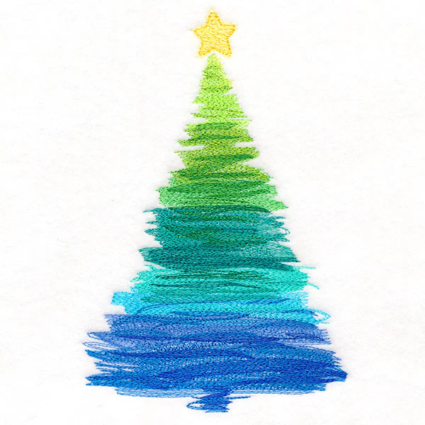 Color Splash Christmas Tree - Image 4