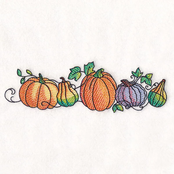 Color Theory Autumn Border - Image 7