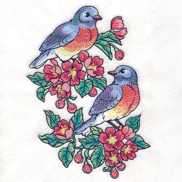 Color Theory Bluebirds & Springtime Blossoms - Image 3