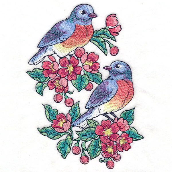 Color Theory Bluebirds & Springtime Blossoms - Image 7