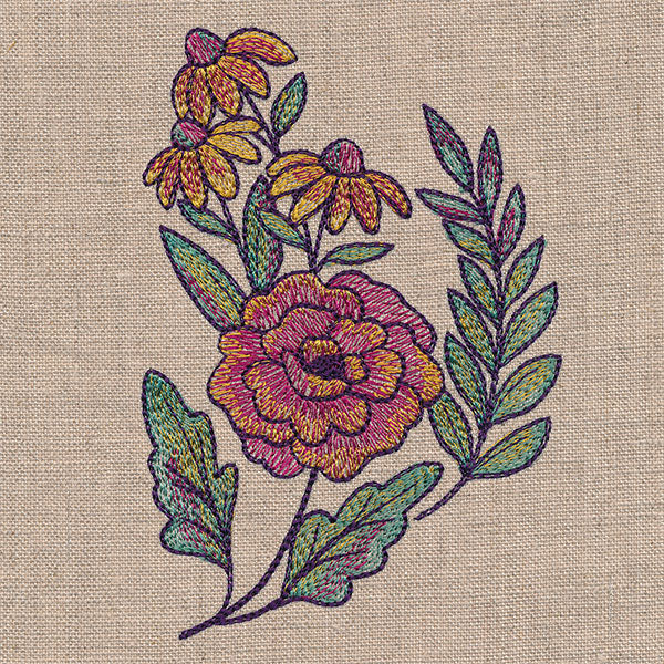 Color Theory Fall Bouquet Accent - Image 3