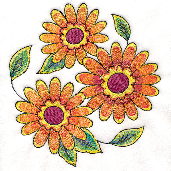Color Theory Gerbera Daisy Feature