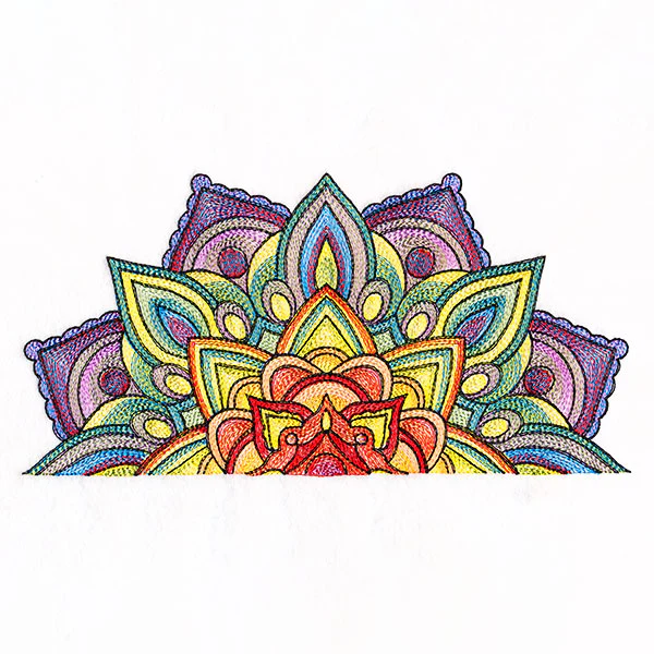 Color Theory Half Mandala - Image 3