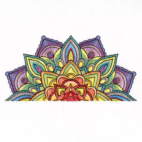 Color Theory Half Mandala - Image 5