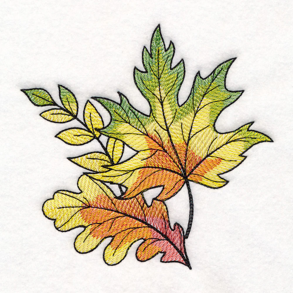 Color Theory Harvest Leaves Accent - Image 3