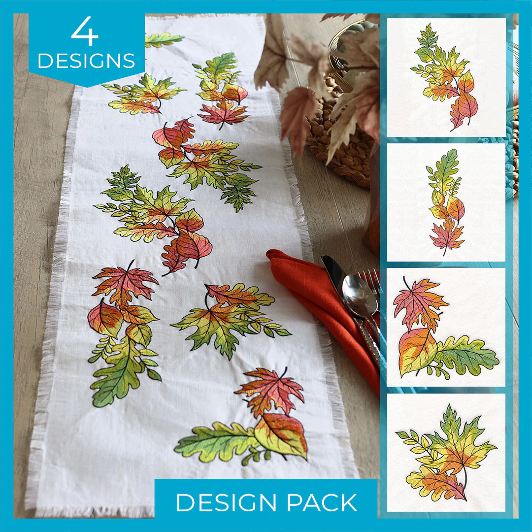 Color Theory Harvest Leaves Design Pack - Image 6