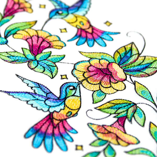 Color Theory Hummingbirds and Blooms - Image 8
