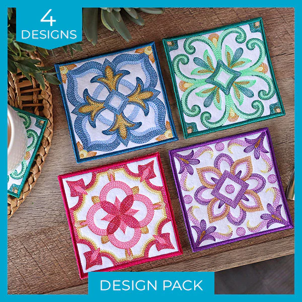 Color Theory Square Coasters Design Pack - Image 13