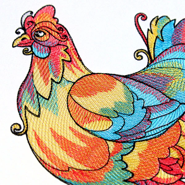 Color Theory Threads Hen - Image 12