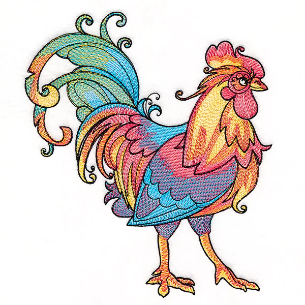 Color Theory Threads Rooster - Image 4