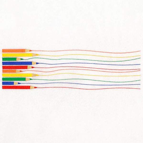 Colorful Pencil Border - Image 8