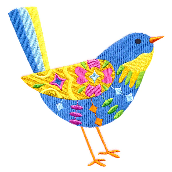 Colorful Retro Birdie - Image 4