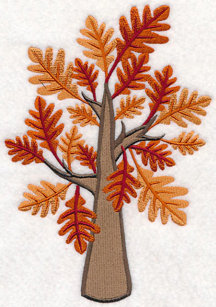 Colors of Fall - Oak Tree - Image 2