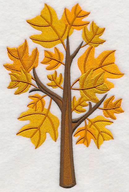 Colors of Fall - Yellow Poplar Tree - Image 2