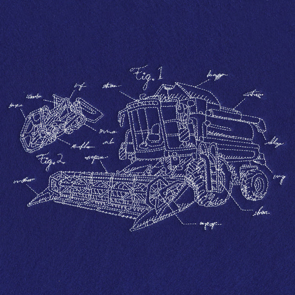 Combine Harvester Schematic - Image 3