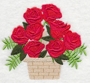 Coming Up Roses Basket - Image 2