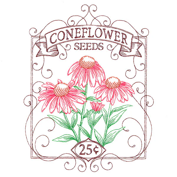 Coneflower Seed Packet - Image 2