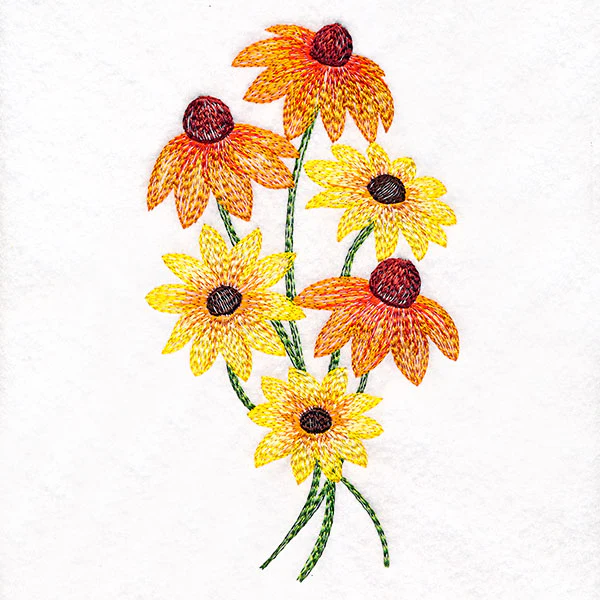 Coneflowers and Black-Eyed Susans Bouquet - Image 3