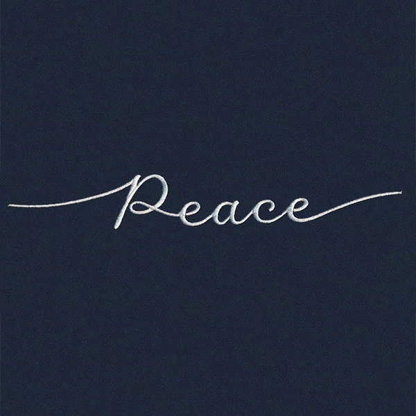 Continuous Holiday Joy Border - Peace - Image 3