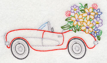 Convertible in Bloom (Vintage) - Image 2