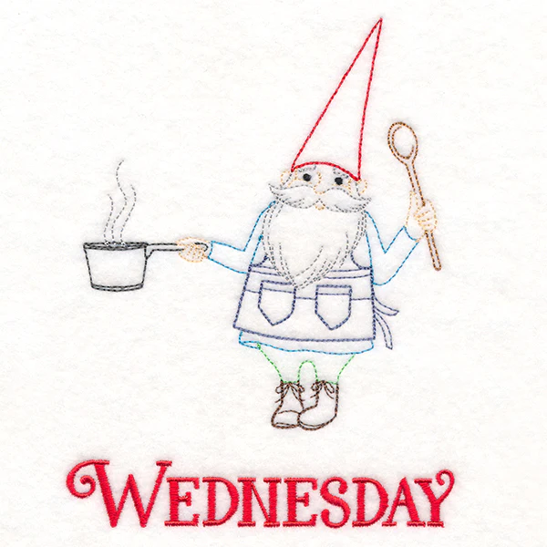Cooking Gnome on Wednesday (Vintage) - Image 3