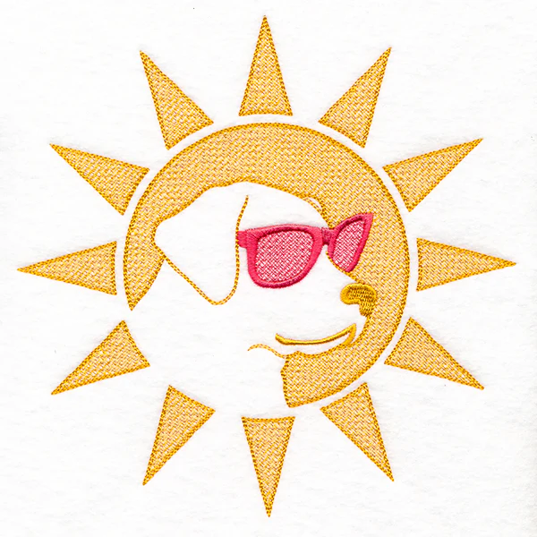 Cool Dog in the Sun (Embossed) - Image 9