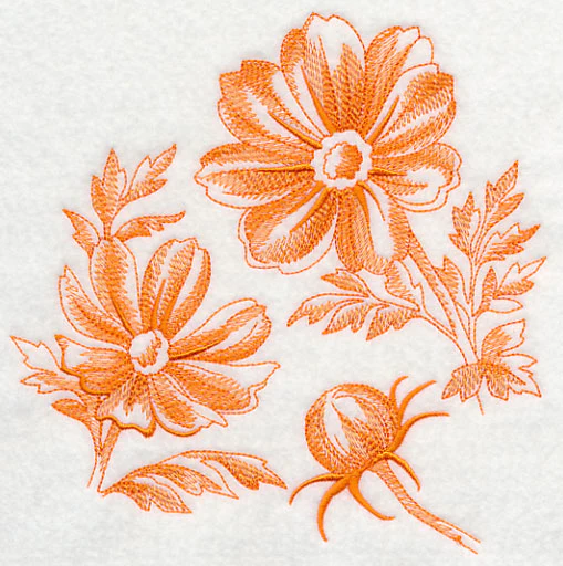 Cosmos Botanical (Toile) - Image 2