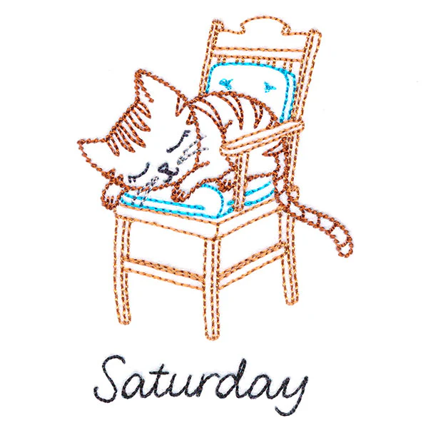 Cottage Kitty on Saturday (Vintage) - Image 3