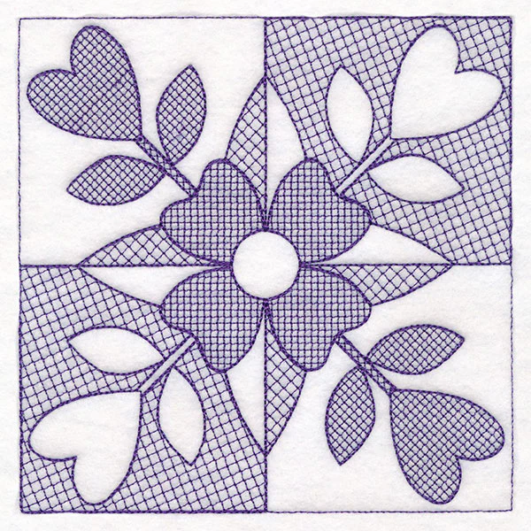 Cottage Nostalgia Quilting - Hearts (Trapunto) - Image 5