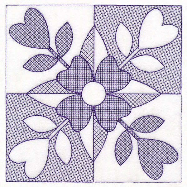 Cottage Nostalgia Quilting - Hearts (Trapunto) - Image 9