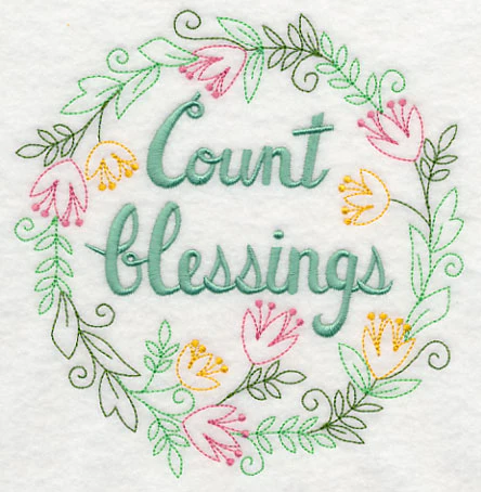 Count Blessings Wreath - Image 3