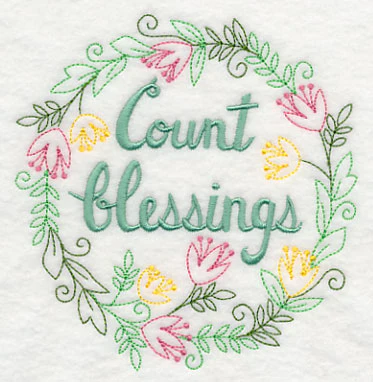 Count Blessings Wreath - Image 4