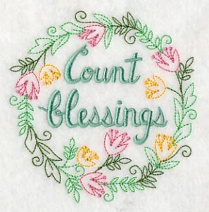 Count Blessings Wreath - Image 5