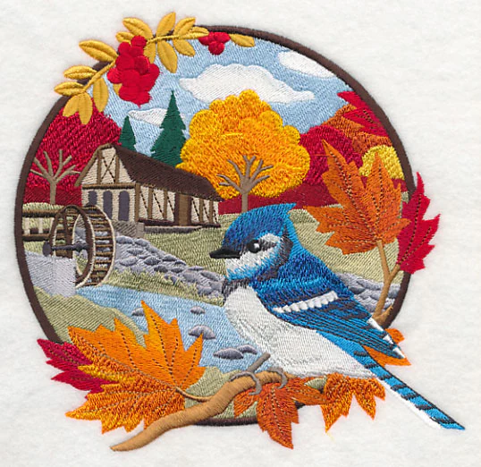 Country Autumn - Bluejay and Mill - Image 4